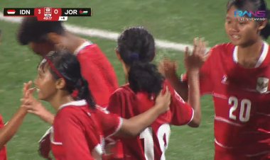 Hasil Babak I Garuda Pertiwi vs Yordania 3-0, Semifinal Srikandi Merdeka Cup 2026, Skuad Asuhan Timo Scheunemann Pesta Gol