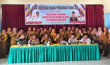 Kecamatan Ujung Batu Gelar Rakor Pendidikan, Soroti Kenakalan Remaja