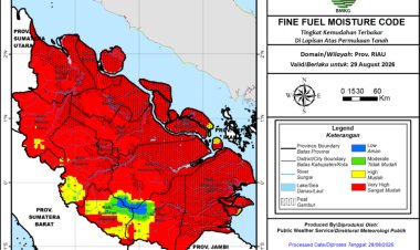 265 Titik Panas Menyala di Riau, Pemerintah Picu Hujan Buatan dengan Operasi Modifikasi Cuaca hingga 1 September 2026 untuk Atasi Karhutla
