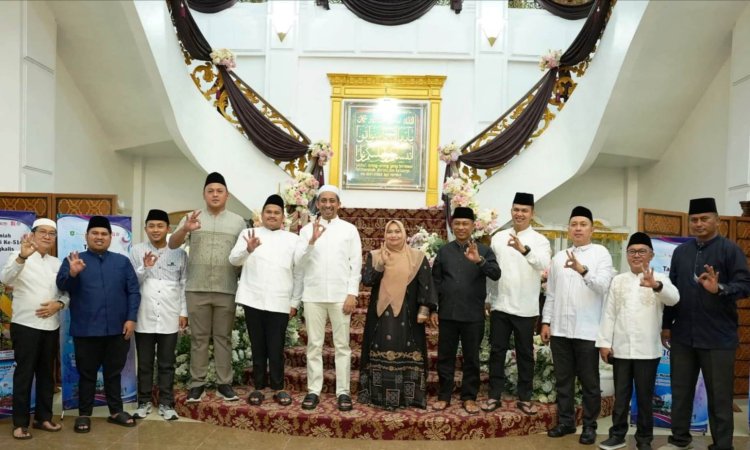 Jadi Momentum Perkuat Nilai Keagamaan dan Persatuan, Ketua DPRD Septian Nugraha Hadiri Tabligh Akbar Hari Jadi ke-514 Bengkalis