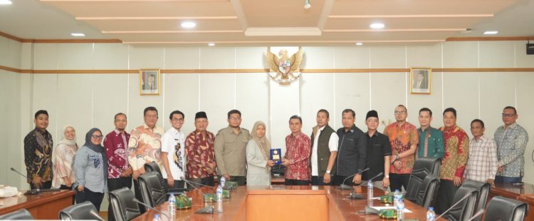 Perkuat Ketahanan Pangan, Pansus II DPRD Bengkalis Matangkan Ranperda LP2B ke Kementan
