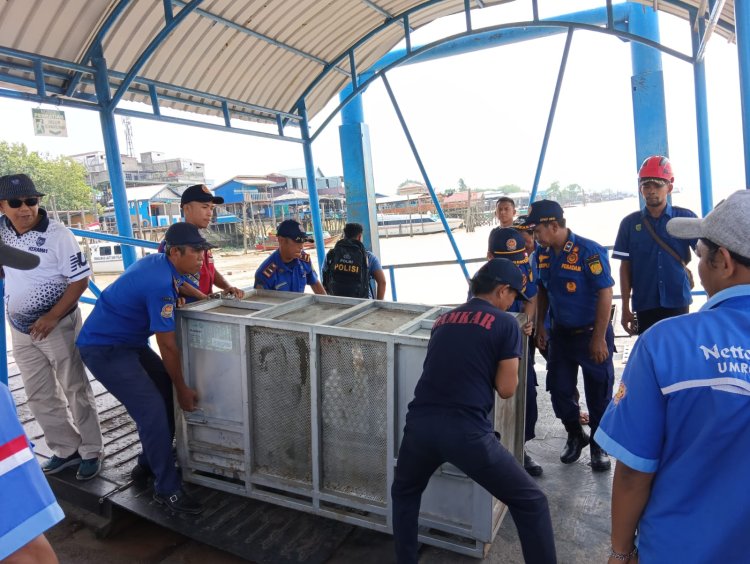 Kandang Perangkap Harimau Sudah Dipasang Tim BBKSDA Riau di Desa Danai Inhil, Masyarakat Masih Dihantui Ketakutan