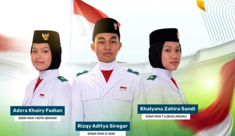 Rizqy Aditya Siregar Siswa MAN Insan Cendekia Siak Jadi Anggota Paskibraka Nasional 2026