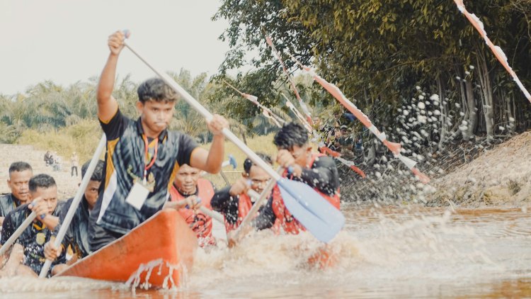 Hidupkan Desa Wisata Balai Pungut melalui Festival Pacu Sampan, Kolaborasi PHR Bersama Pemkab Bengkalis dan Masyarakat