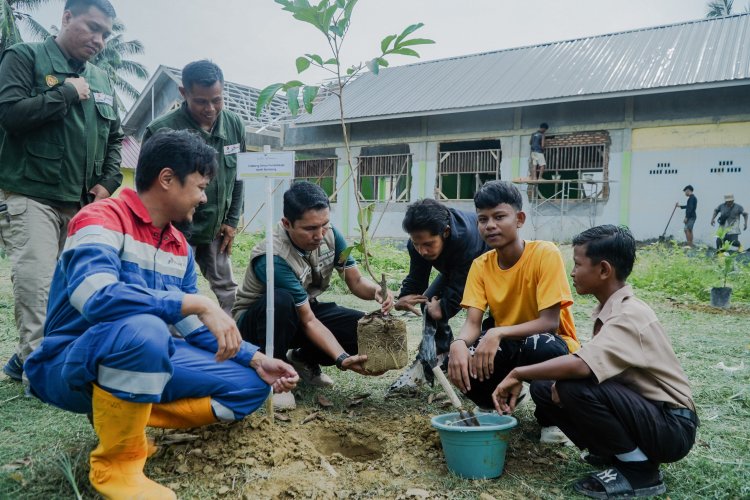 Pertamina EP Rantau Field Bekali Siswa Berkebutuhan Khusus di Aceh Tamiang dengan Kemampuan Tanggap Bencana