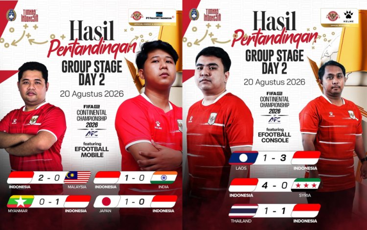 Hasil Timnas Mobile Indonesia vs Thailand, Quarter Final FIFAe Continental Championship 2026, Road to FIFAe World Cup 2026