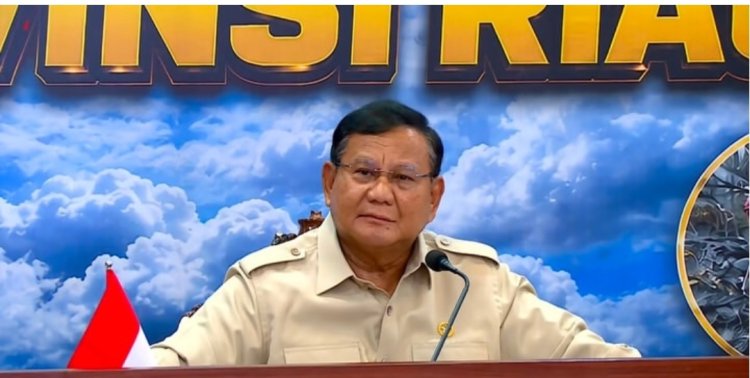Presiden Prabowo Ancam Cabut Izin Koorporasi Terlibat Karhutla Riau