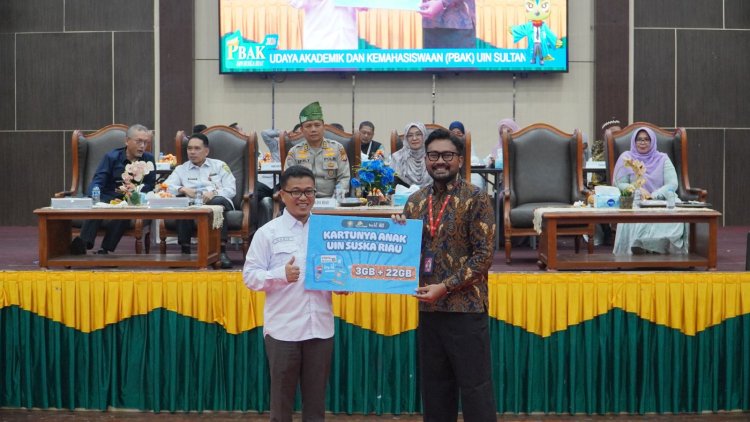 Telkomsel Dukung PBAK UIN Suska Riau 2026, Perkuat Ekosistem Pembelajaran Digital