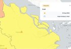 Prakiraan Cuaca Riau 25 September 2026, Peringatan Dini BMKG Waspada Hujan Lebat Disertai Petir dan Angin Kencang Sore atau Malam Hari