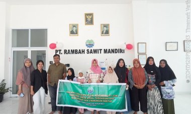 Ringankan Beban Warga dan Anak Yatim, PT RSM Salurkan Ratusan Paket Sembako di Rohul