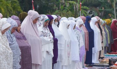 Pemkab Inhil Gelar Salat Istisqa, Plh Bupati Ajak Masyarakat Bersama-sama Berdoa Turunnya Hujan