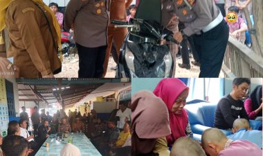 25 Pelajar Terjaring Razia, Polsek Ujungbatu Berikan Pembinaan dan Panggil Orang Tua