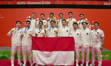 Tim Bulu Tangkis Beregu Putra Indonesia Raih Medali Emas, Asian Games 2026 Aichi-Nagoya