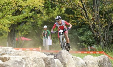 Feri Yudoyono Atlet Balap Sepeda Indonesia Raih Perunggu Men’s Cross Country MTB di Asian Games Aichi-Nagoya 2026