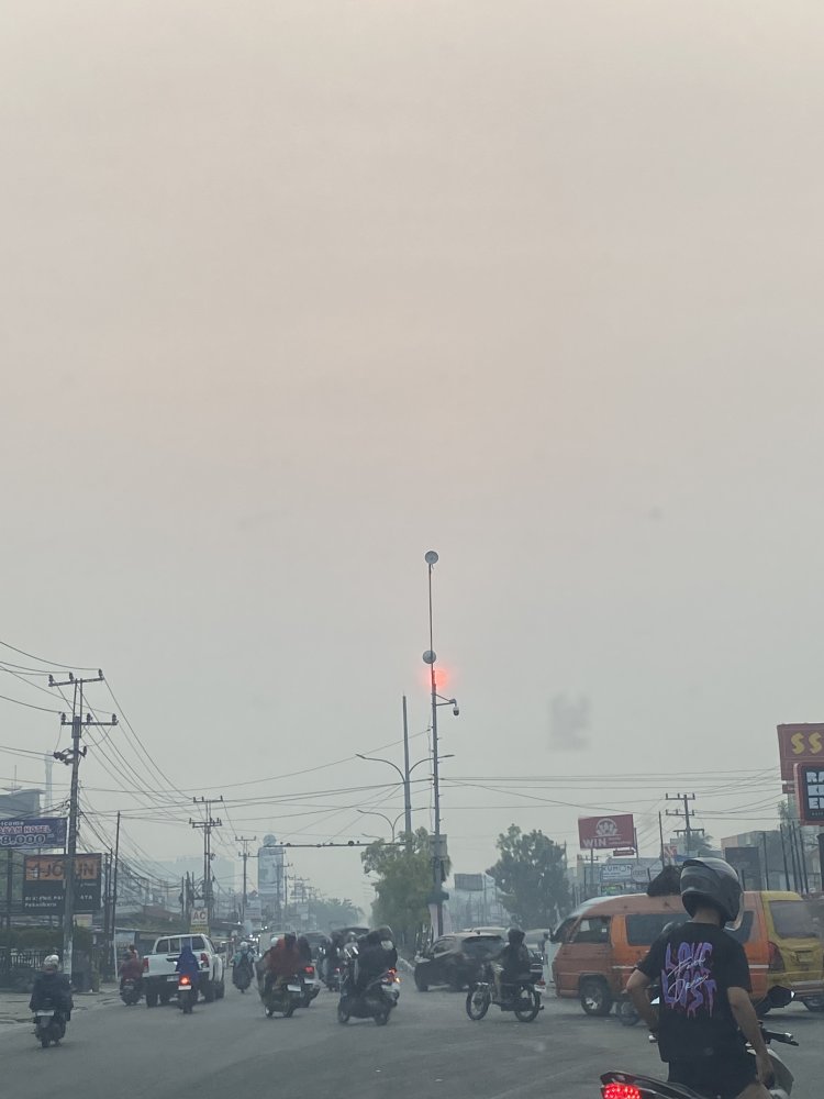 Pekanbaru Masuk 3 Besar Kota Kualitas Udara Terburuk di Indonesia