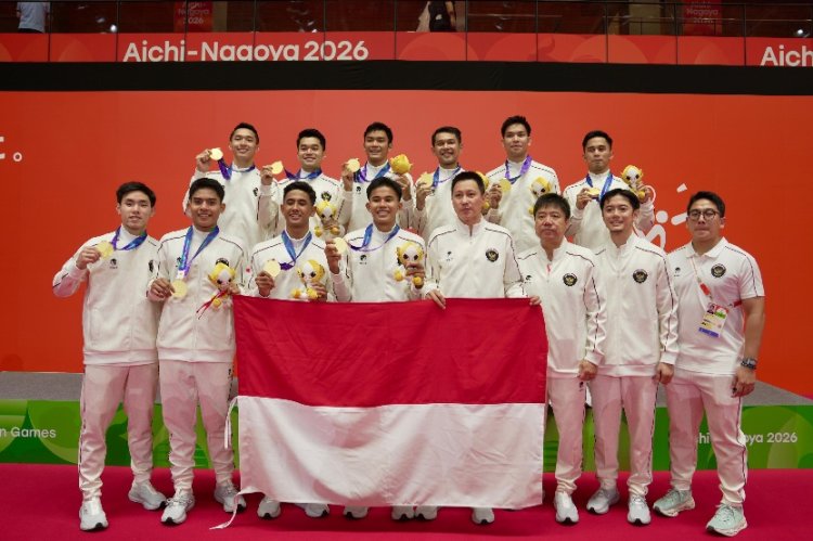 Tim Bulu Tangkis Beregu Putra Indonesia Raih Medali Emas, Asian Games 2026 Aichi-Nagoya
