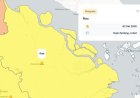 Prakiraan Cuaca Riau 2 Oktober 2026, Peringatan Dini BMKG Waspada Hujan Lebat Disertai Petir dan Angin Kencang Siang dan Malam Hari