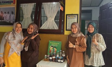 Bank Jatah Indonesia dan SDN 26 Pekanbaru Perkuat Kolaborasi melalui Program Tabungan Minyak Jelantah