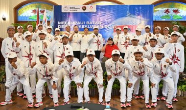 NPC Indonesia Lepas Timnas Indonesia Cerebral Palsy Ikuti IFCPF World Cup 2026 dan Kontingen Asian Para Games Nagoya 2026