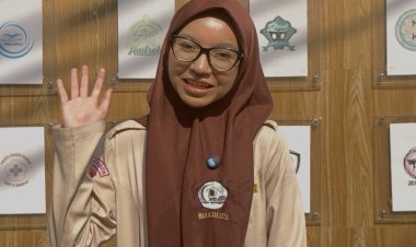 Aira Sachi Nabira Siswi Kelas XII MAN 4 Jakarta Berprestasi dan Peduli Lingkungan