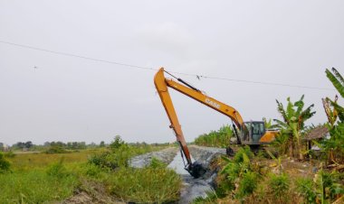 Gerak Cepat Bupati Bistamam, Perintahkan Kadis PUPR Rokan Hilir Intensifkan Normalisasi Drainase