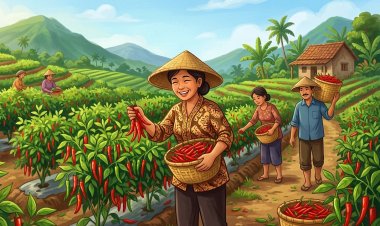 Harga Cabai Merah di Pekanbaru Tembus Rp100 Ribu per Kg, Sarana Pangan Madani Akan Beli Langsung ke Petani