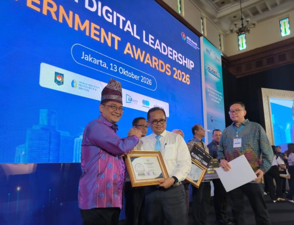 Syahrial Abdi Raih Sekdaprov Terbaik Nasional di ADLGA 2026