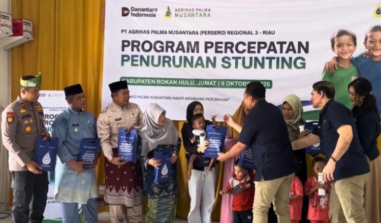 Agrinas Palma Nusantara Dorong Percepatan Penurunan Stunting di Rokan Hulu