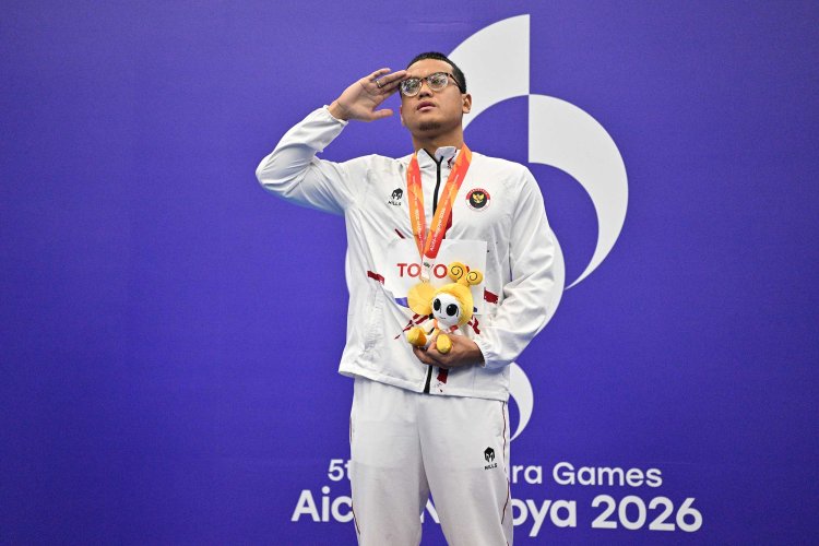 Maulana Rifky Yavianda Atlet Para Renang Indonesia Persembahkan Medali Emas di Asian Para Games 2026, Menpora Ungkap Jadi Pelecut Semangat