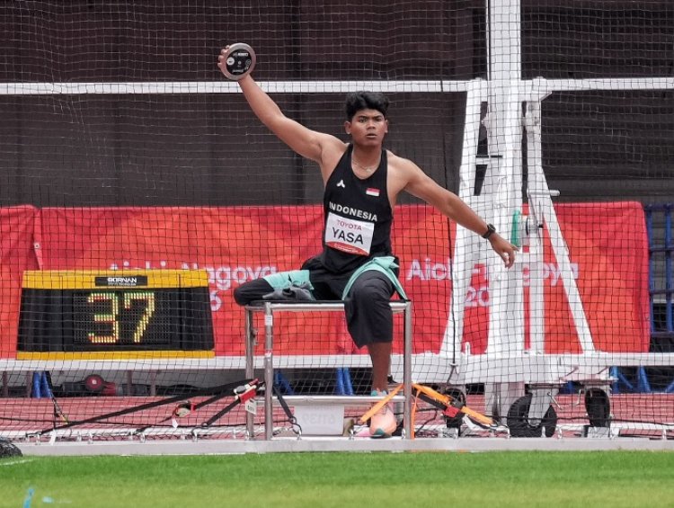I Kadek Dwi Purwana Yasa Atlet Para Atletik Indonesia Sumbangkan Medali Emas di Asian Para Games 2026, Catatkan Rekor Dunia