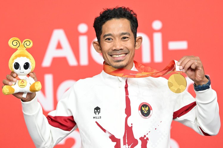 Muhammad Fadli Imammuddin Atlet Para Balap Sepeda Indonesia Sumbang Emas Ketiga di Asian Para Games 2026, Pecahkan Rekor Atlet China